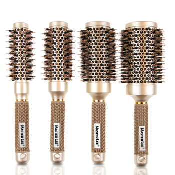 Ceramic combs for hair salon, rolling combs for hair negative ion gold high temperature resistant combs